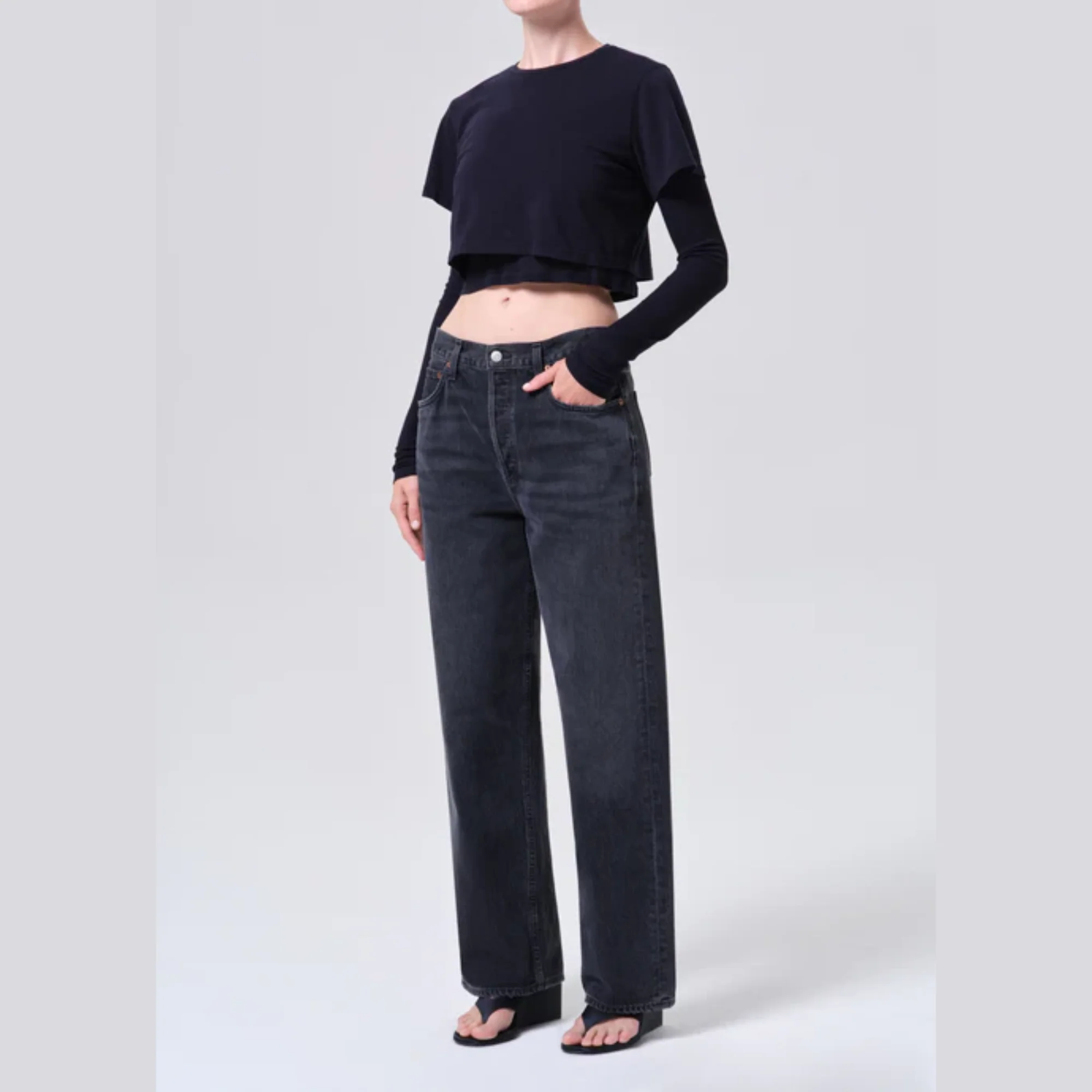Romily Tee (Blackened Navy) - Image 4