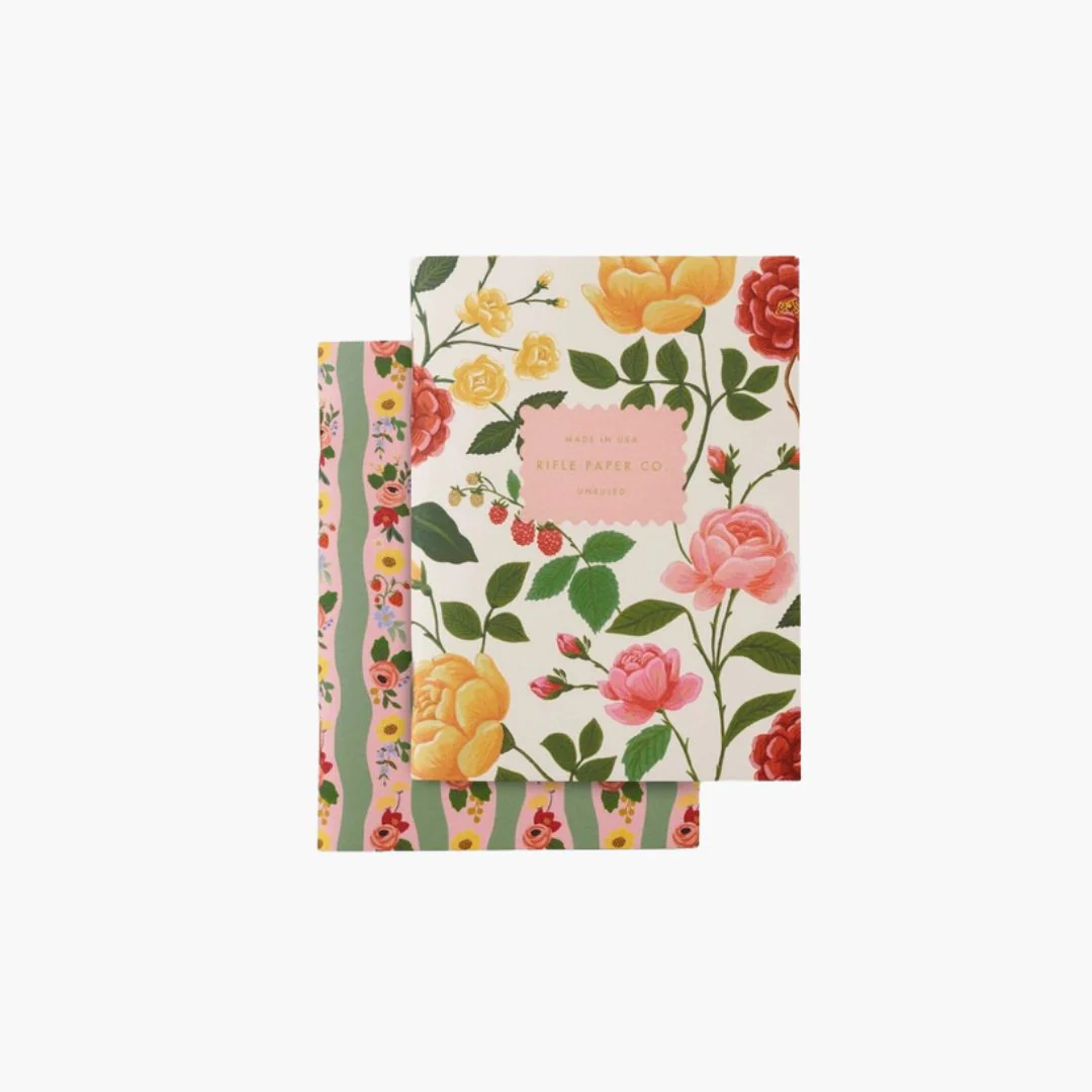 Roses Pocket Notebooks (Pair of 2)