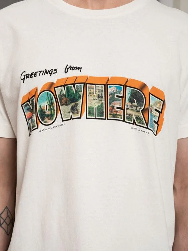 Roy Greetings Tee (Chalk White) - Image 3