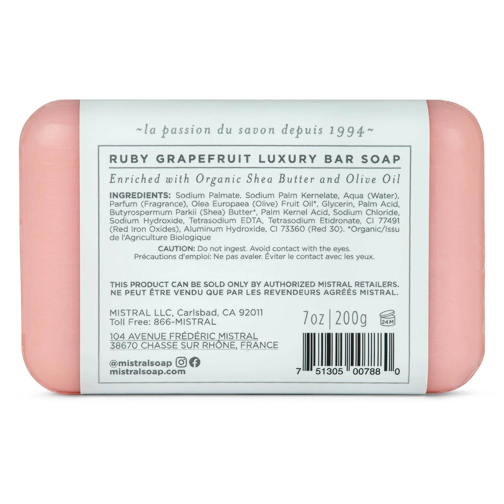 Ruby Grapefruit Bar Soap - Image 2