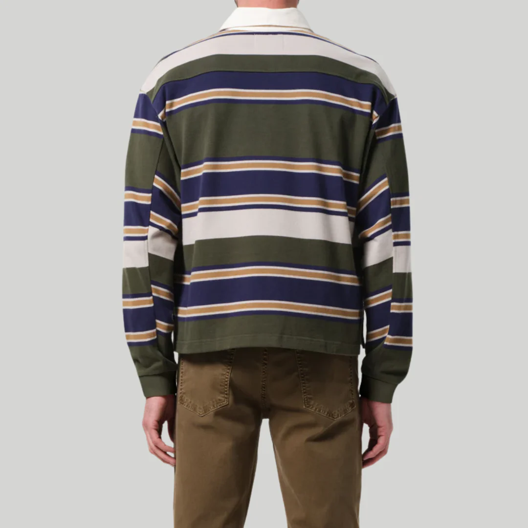 Rugby Shirt (Green Rugby Stripe) - Image 2