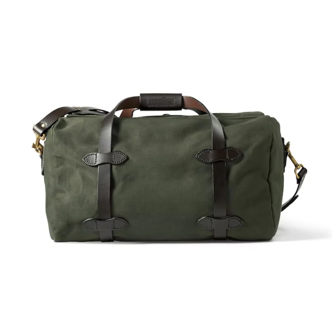 Rugged Twill Small Duffle (Otter Green) - Image 3