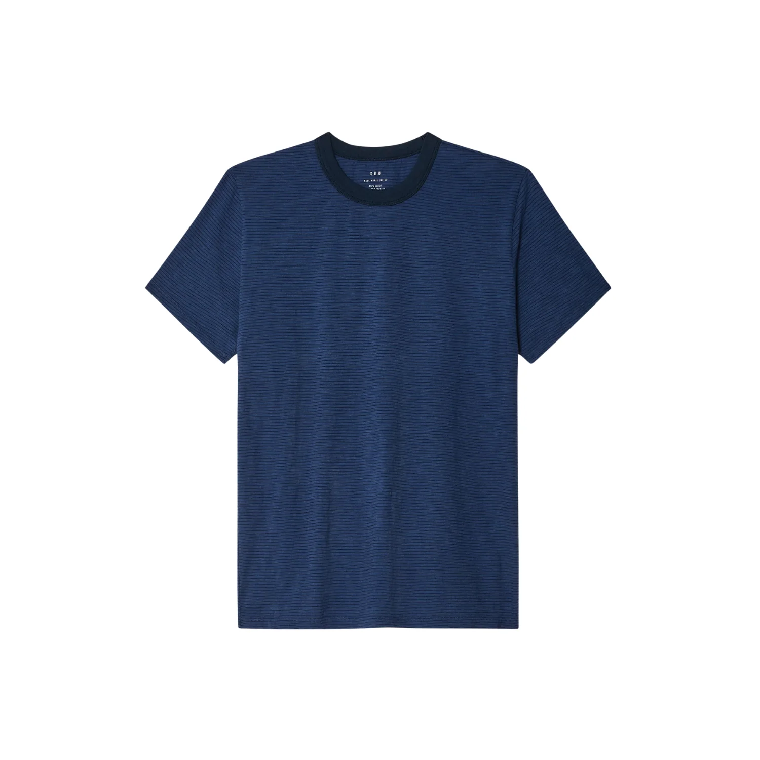 S/S Thin Stripe Ringer Tee - Image 2