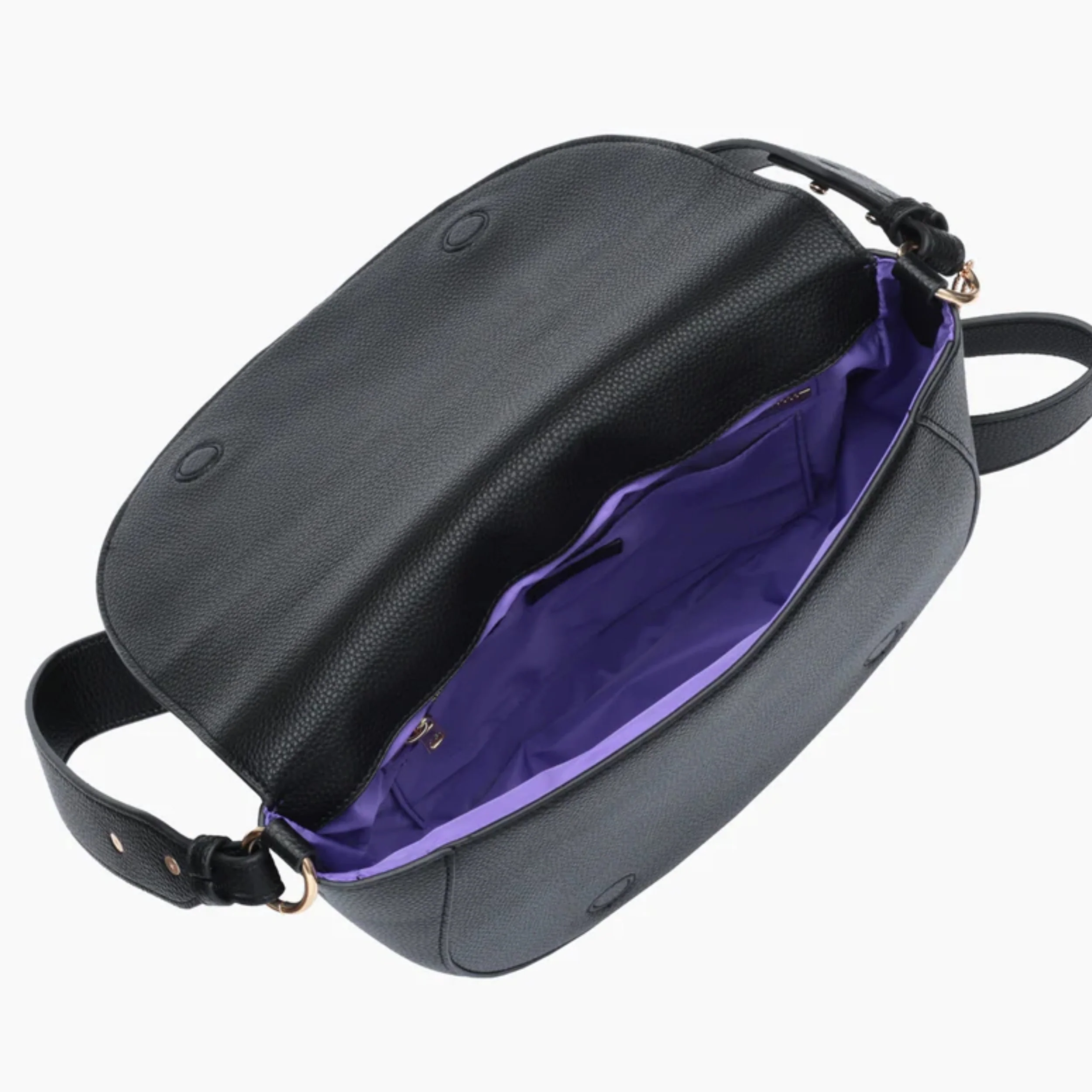 Mini Saddle Bag (Black Pebble) - Image 2