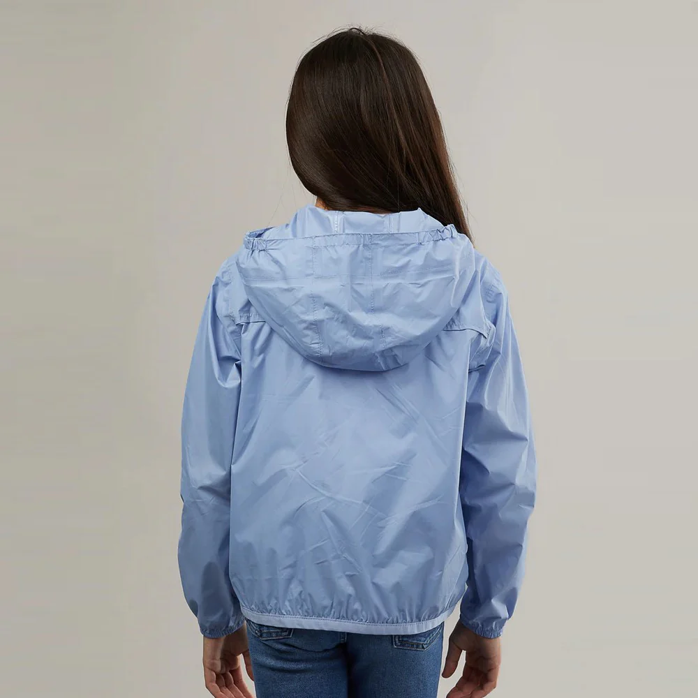 Sam Full Zip Packable Jacket (Powder Blue) - Image 2