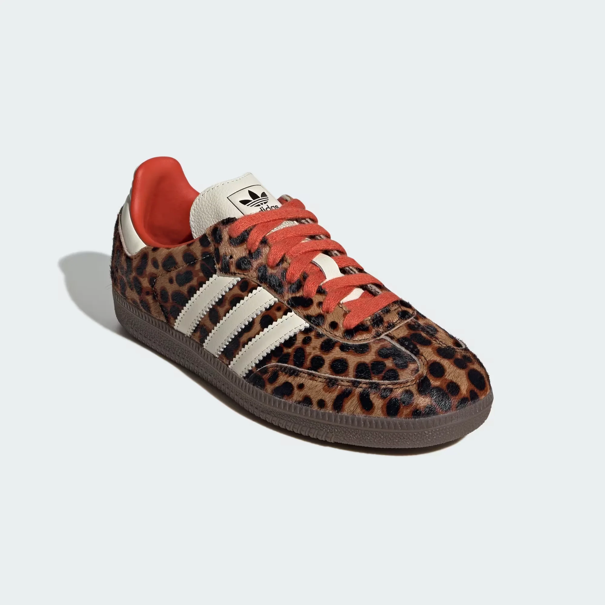 Samba OG Shoes (Core Black + Preloved Red + Cream White) - Image 4