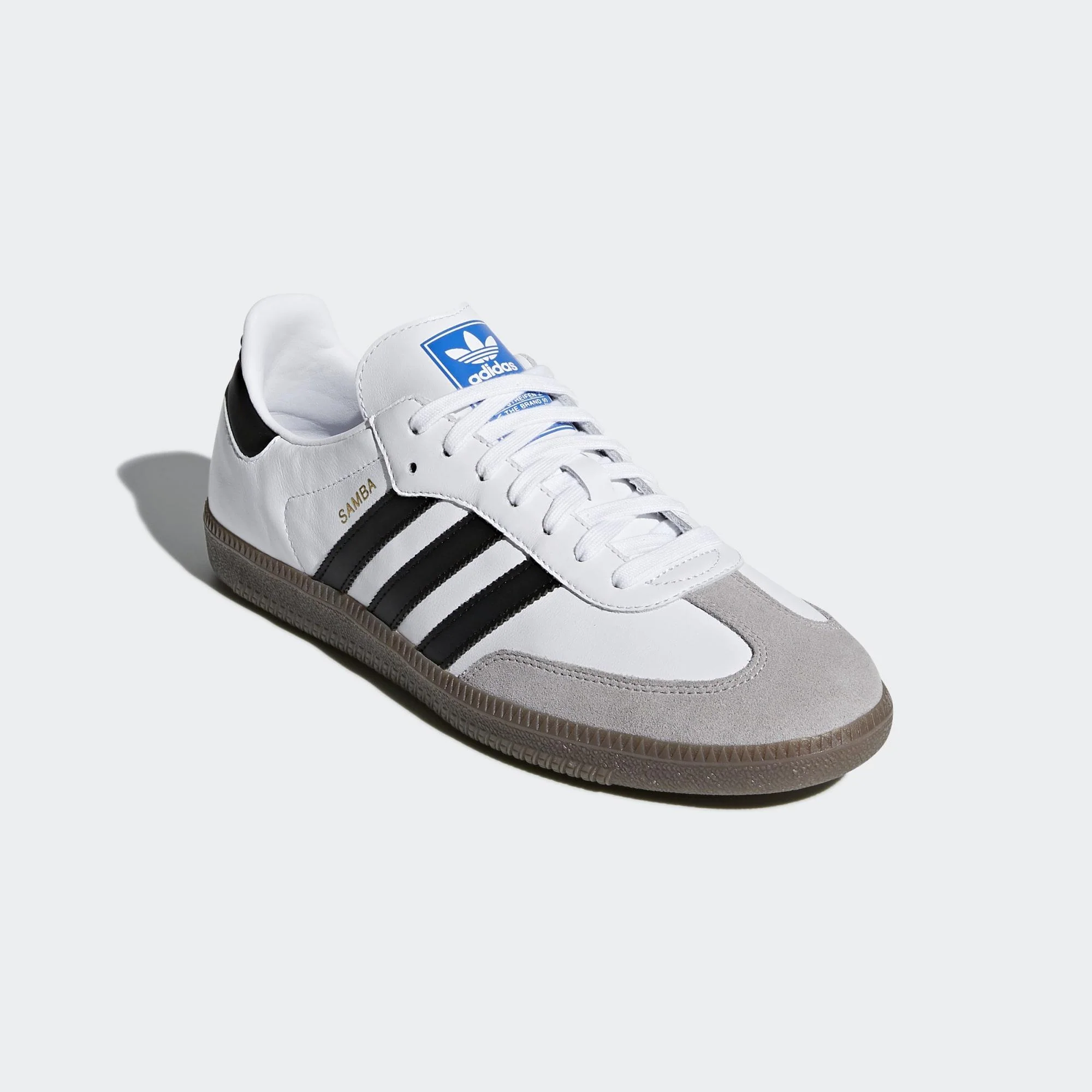 Samba OG Shoes (Cloud White + Core Black + Clear Granite) - Image 4