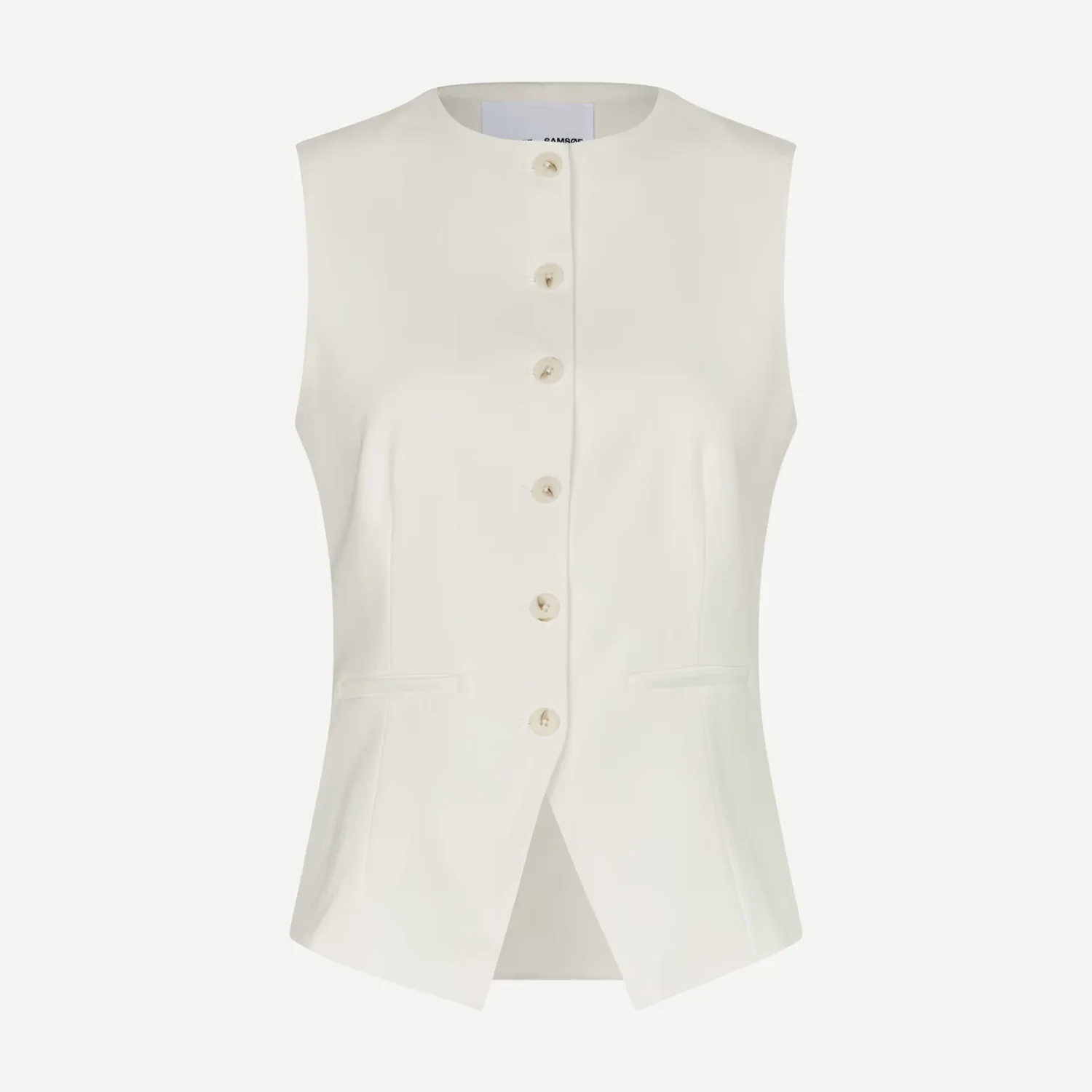 Saruma Vest (Egret) - Image 3