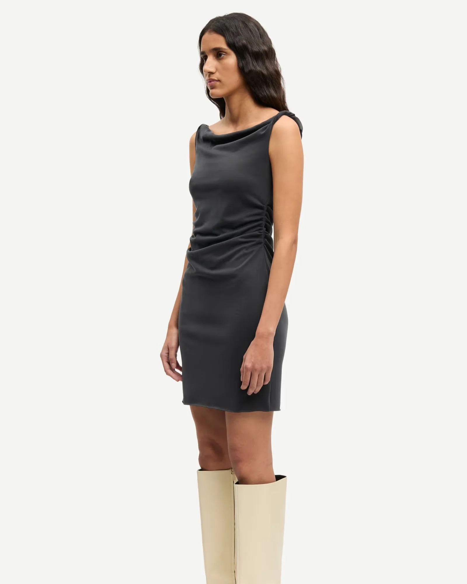Sasusanna Dress (Black) - Image 4