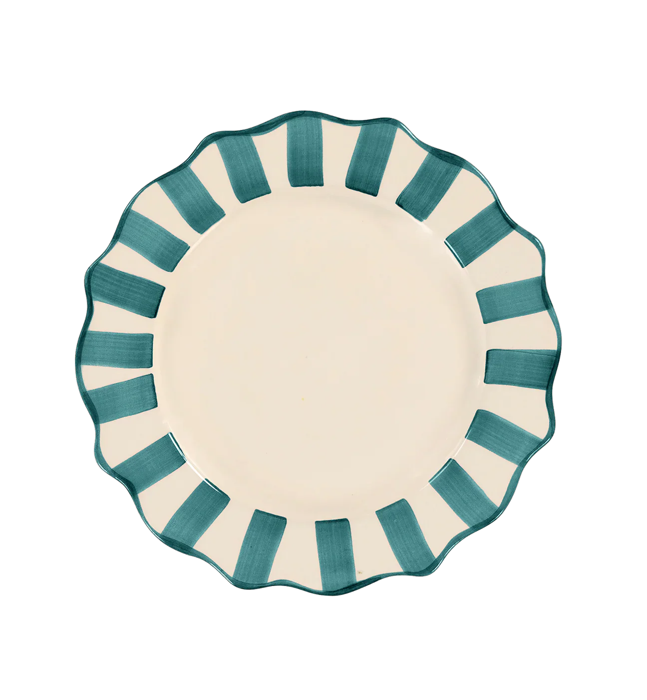 Scalloped Dinner Plate - Image 5