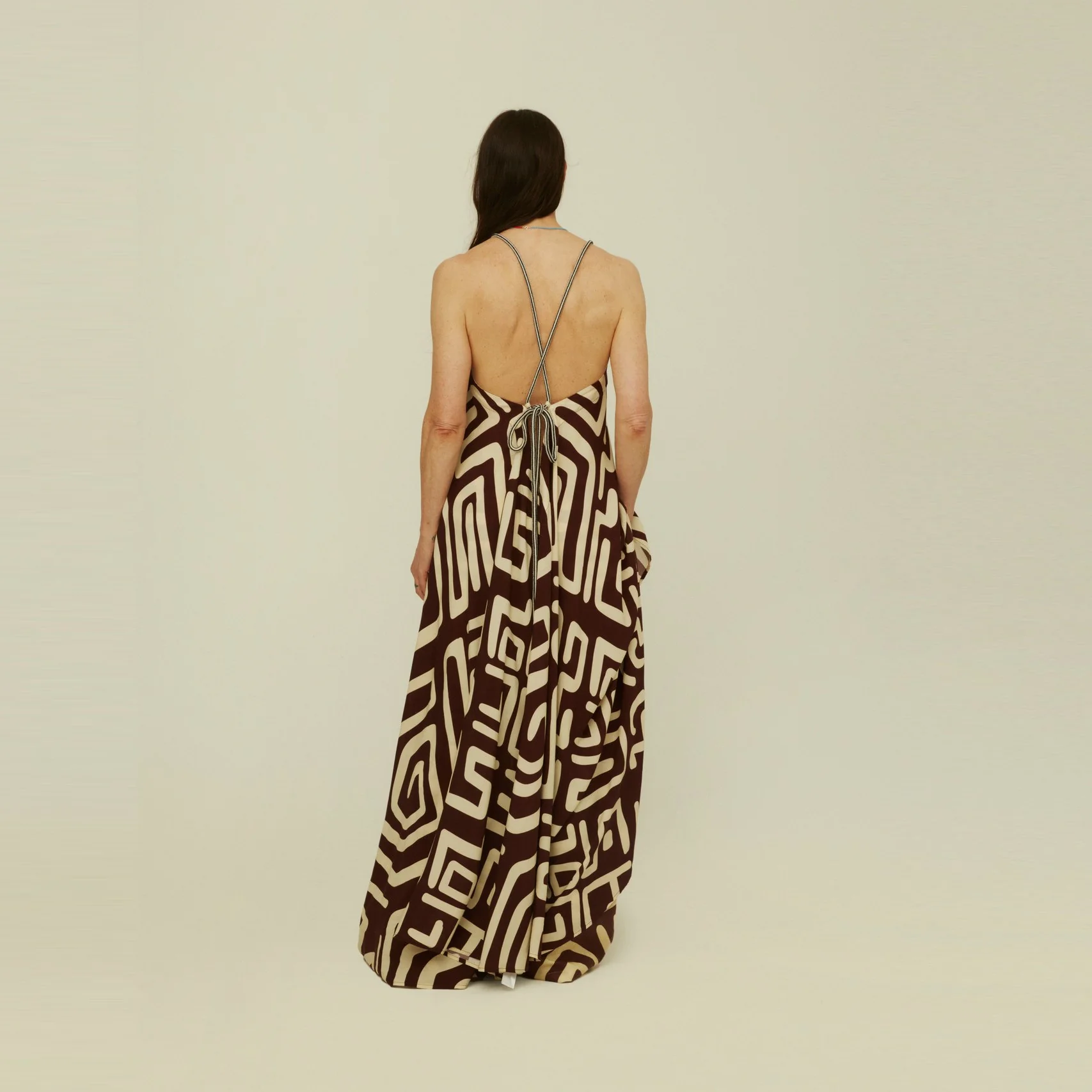 Sea Salt Viscose Dress (Kalahara) - Image 2