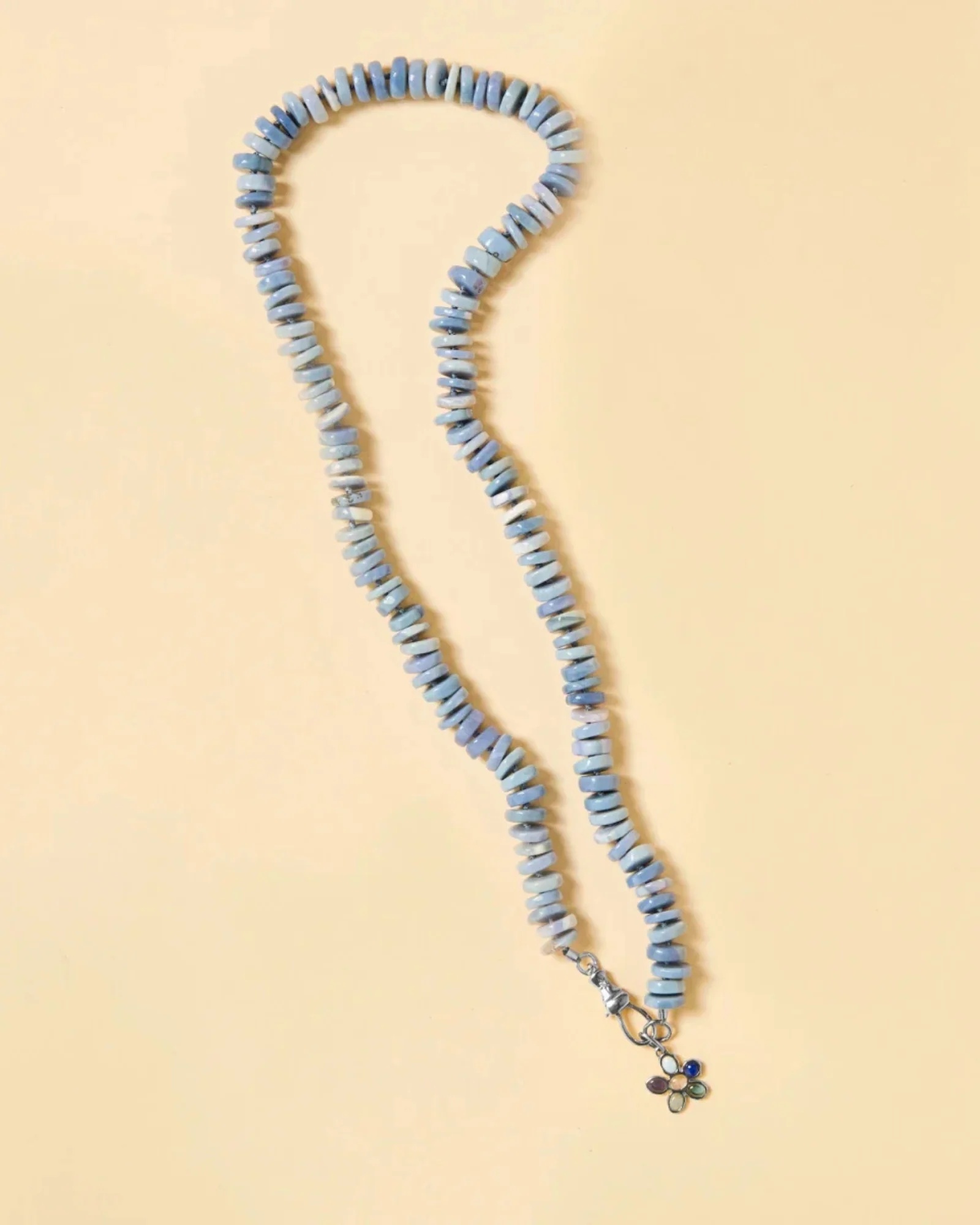 Seaside Forget-me-not Blue Flower Charm - Image 4