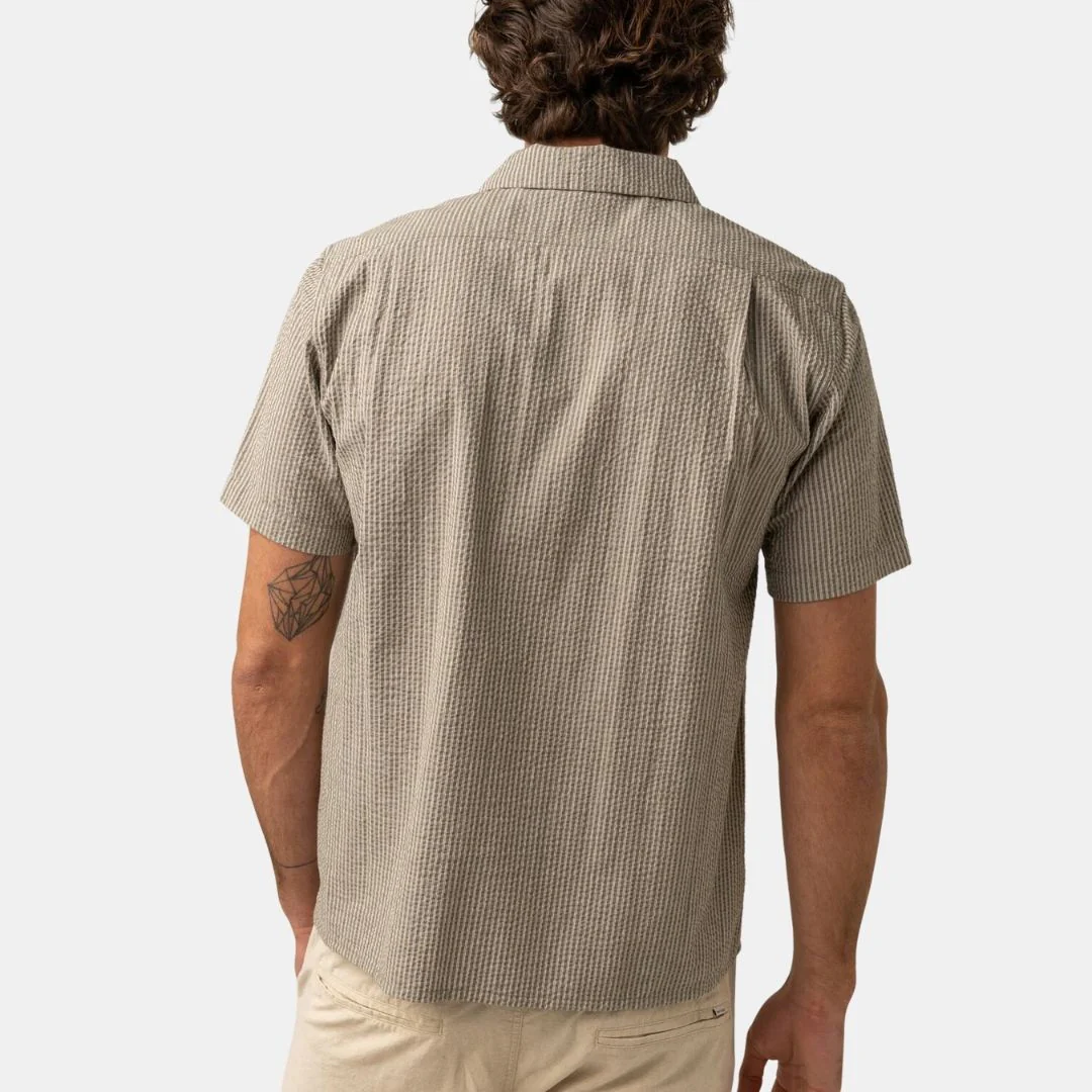 Seersucker Stripe T-Shirt (Sage) - Image 4