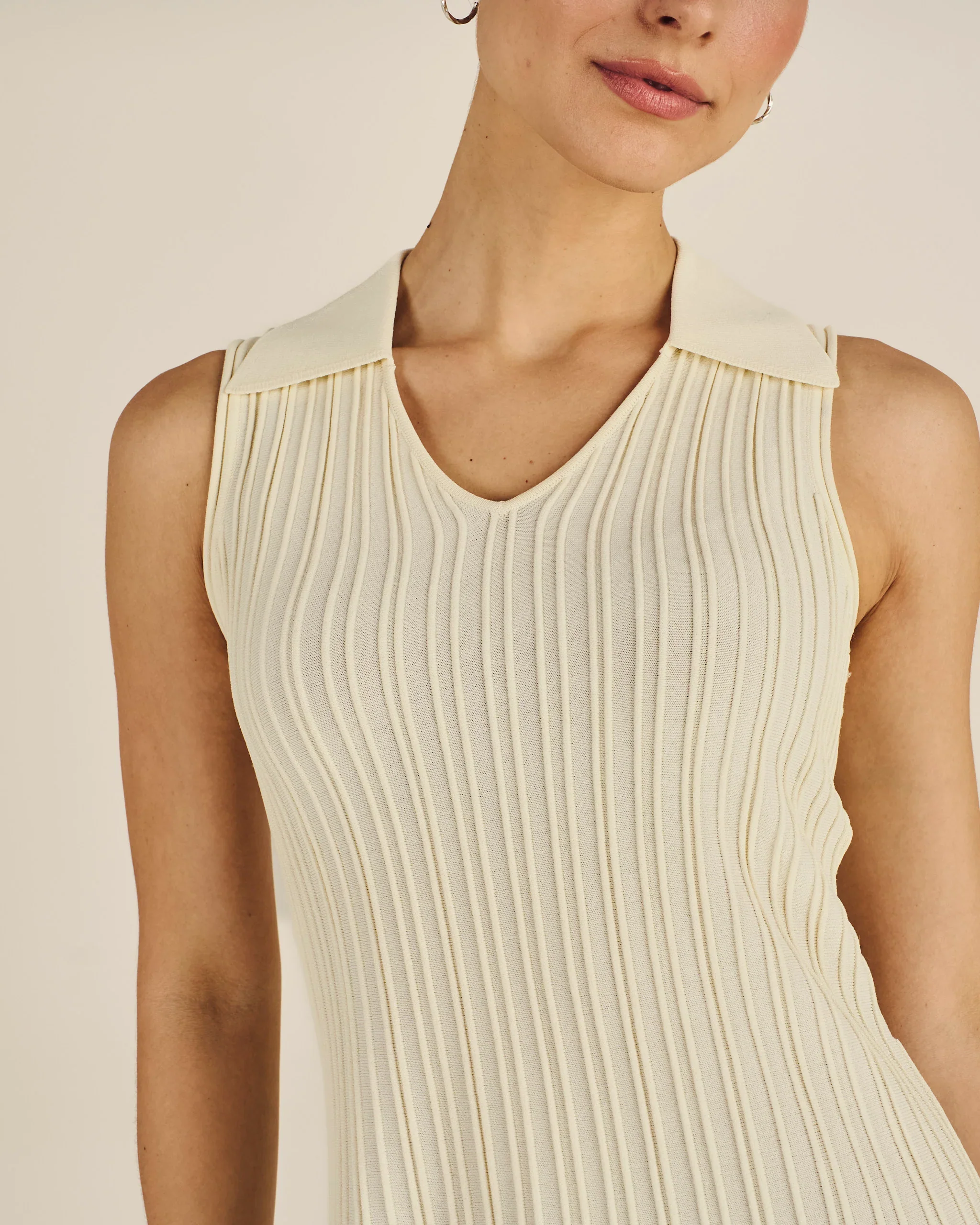 Selena Dress (Cream) - Image 2