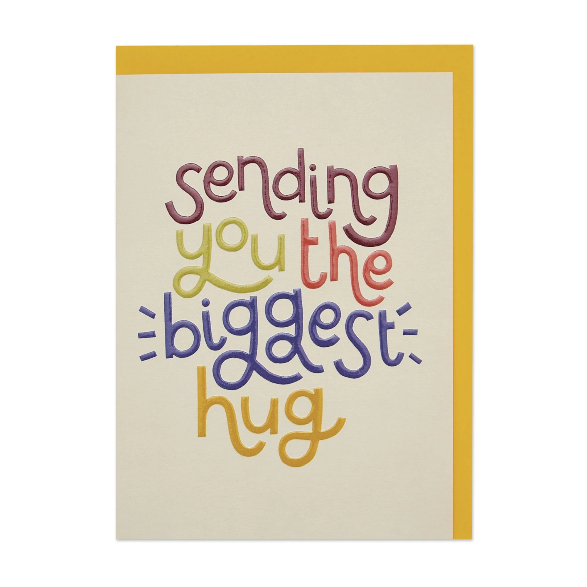 Sending You The Biggest Hug Card