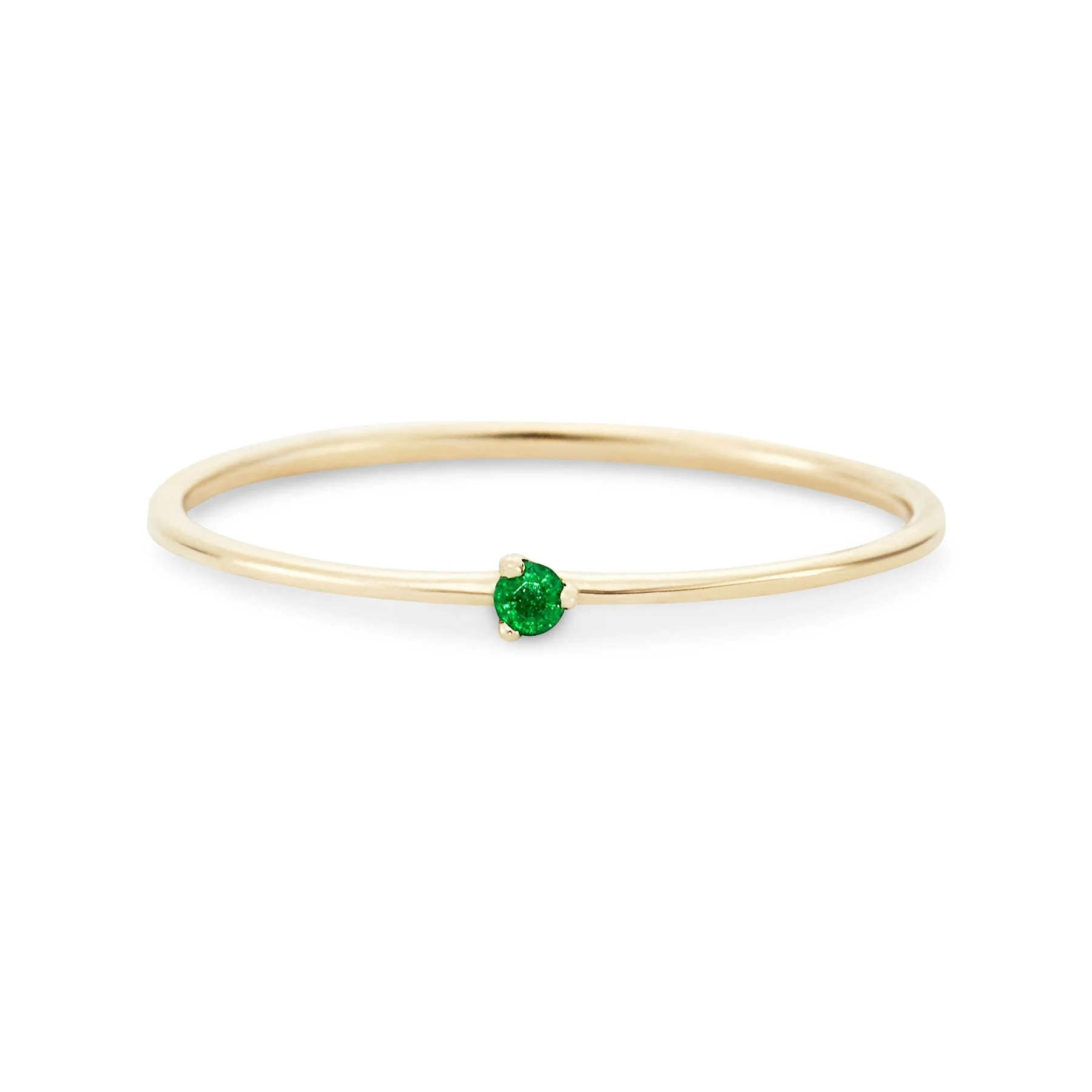 Serendipity Emerald Ring (14K Gold + Emerald)