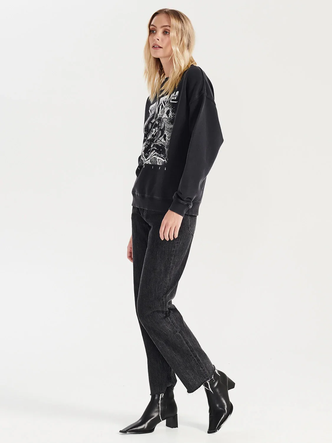 Serpent Sweater (Vintage Black) - Image 3