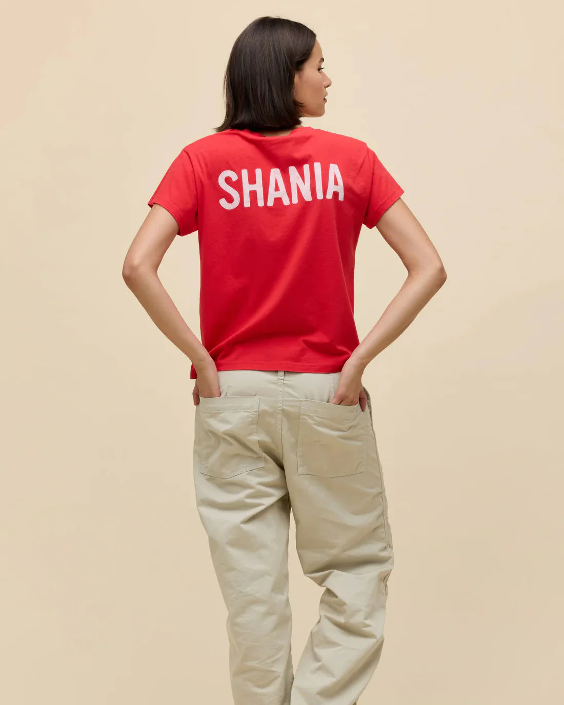Shania Twain Let's Go Girls Solo Tee (Ruby Red) - Image 3