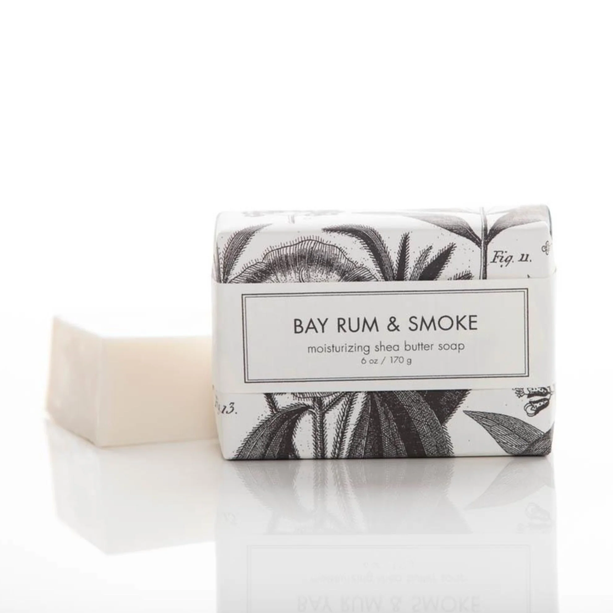 Shea Butter Bath Bar (Bay Rum + Smoke)