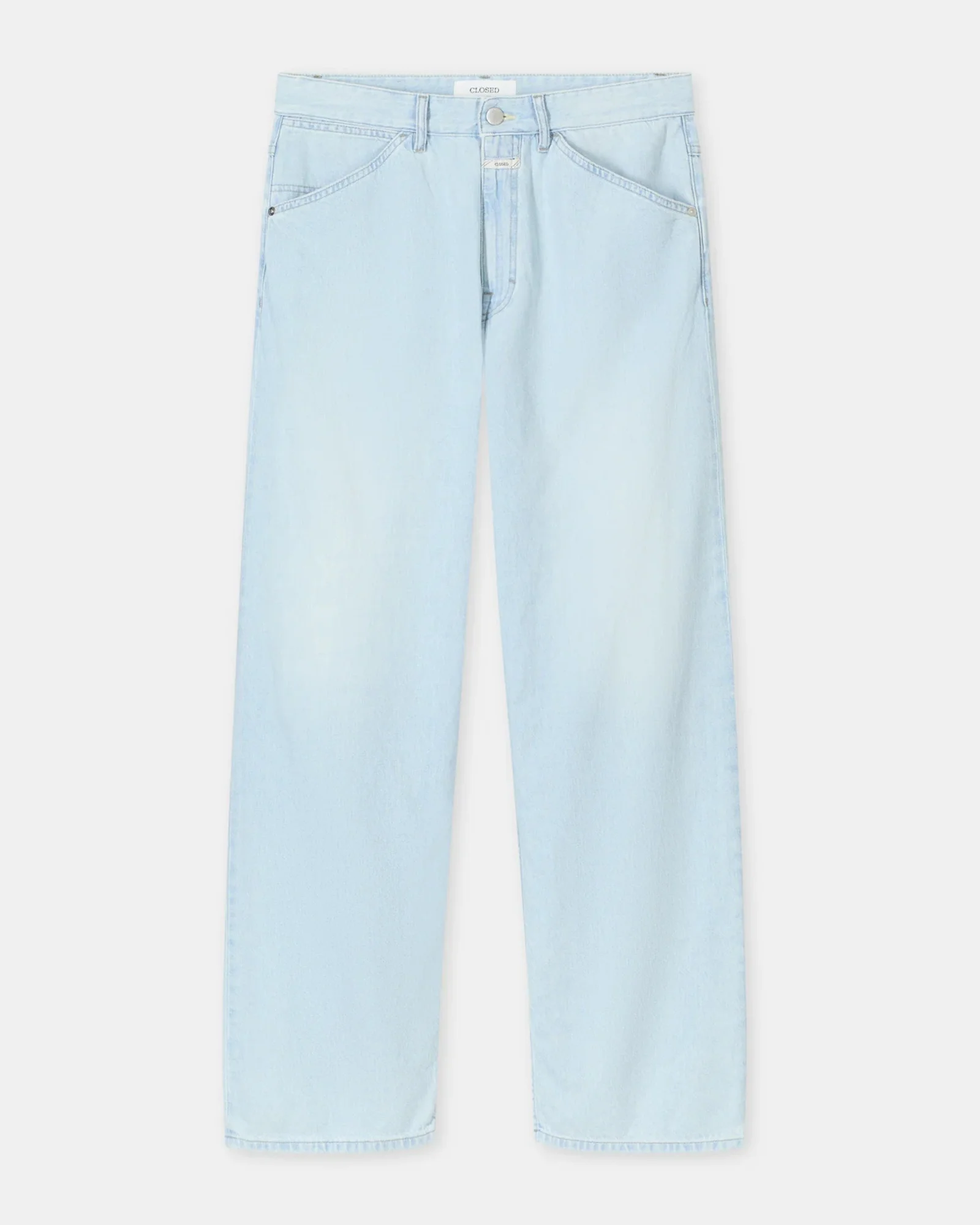 Shoreham Wide Relaxed Jeans (Light Blue) - Image 5