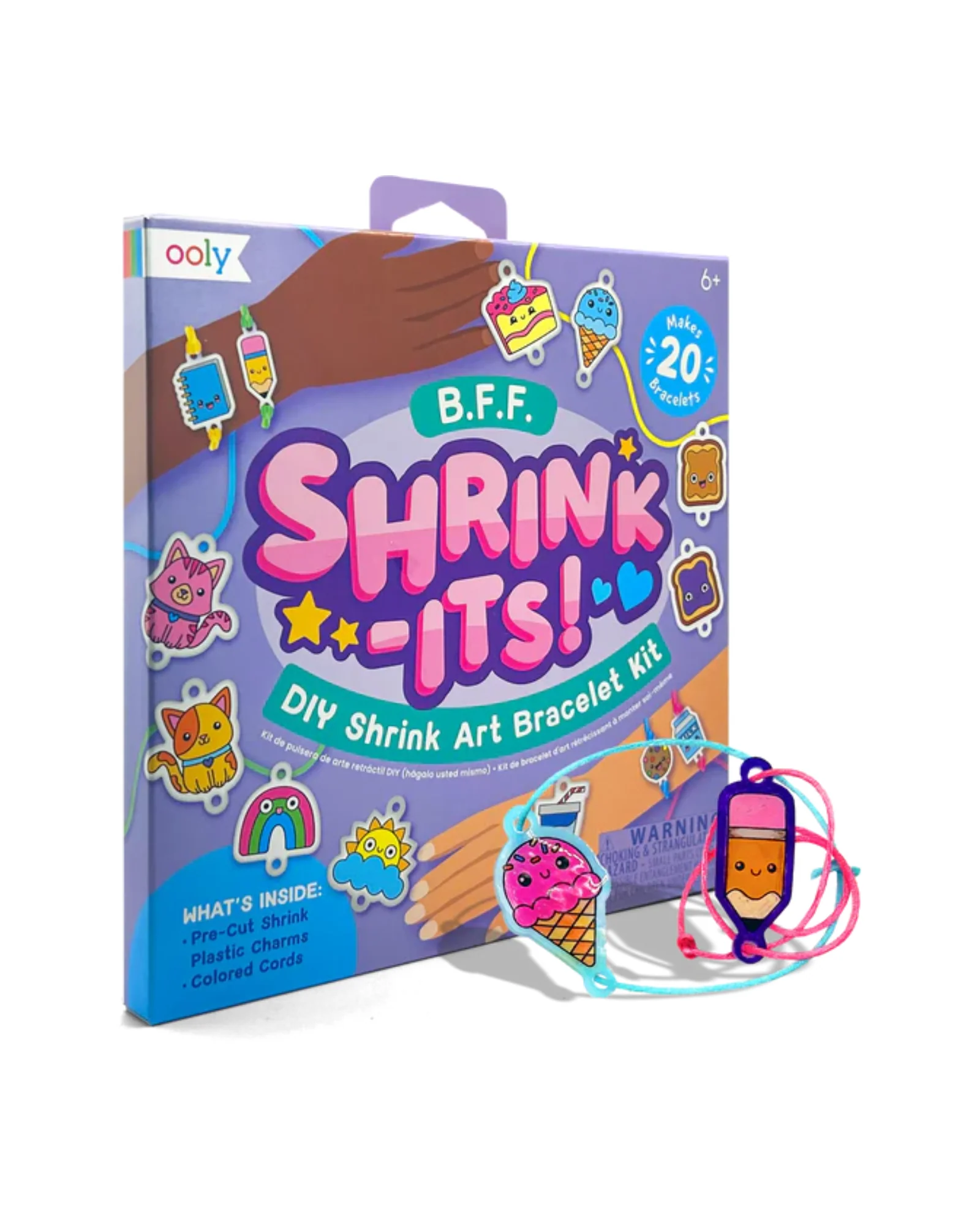 Shrink-Its!: D.I.Y. Shrink Art Bracelet Kit (B.F.F.) - Image 2