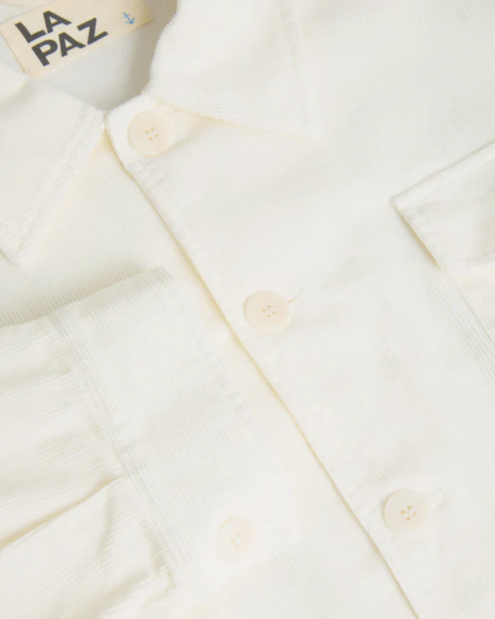 Silva Overshirt (Off White Corduroy) - Image 2