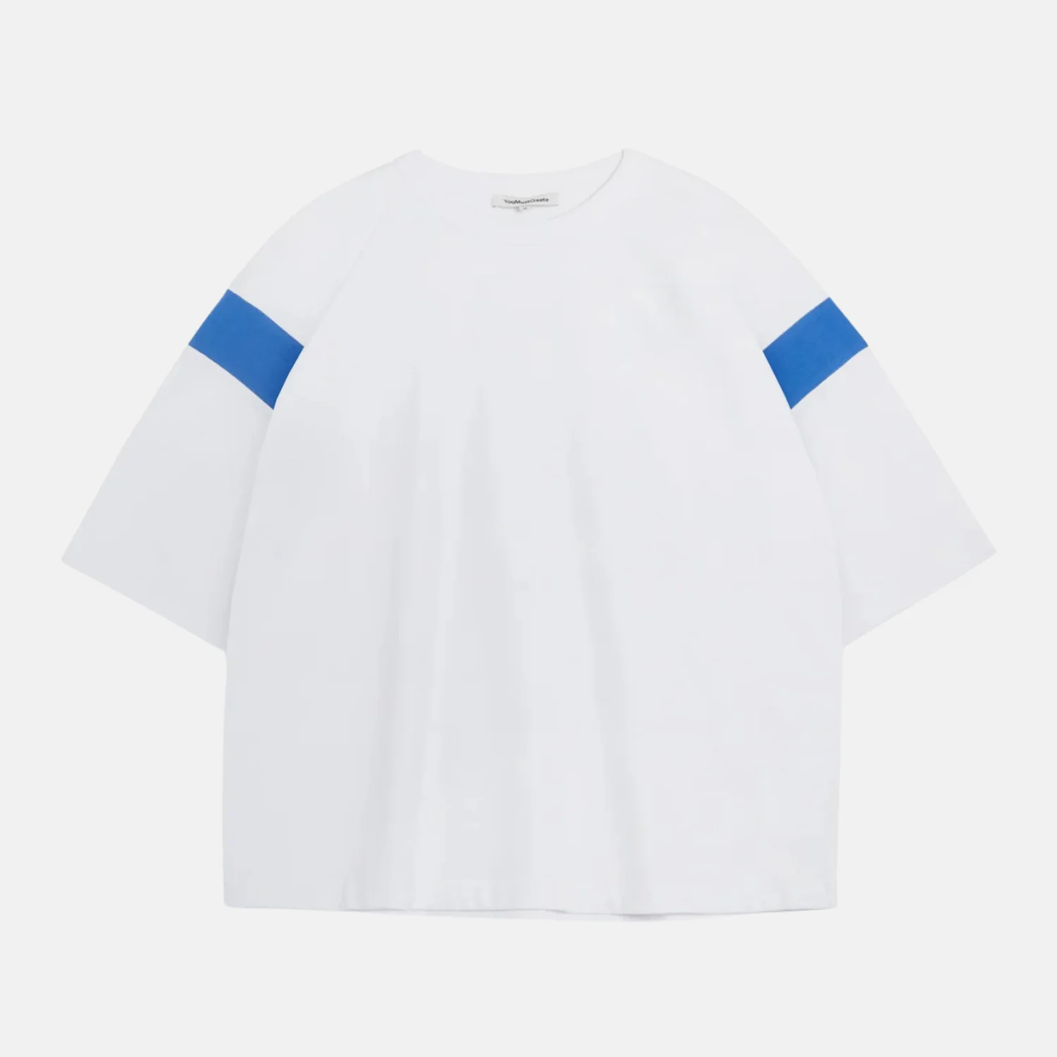 Skate T-Shirt (White + Blue)