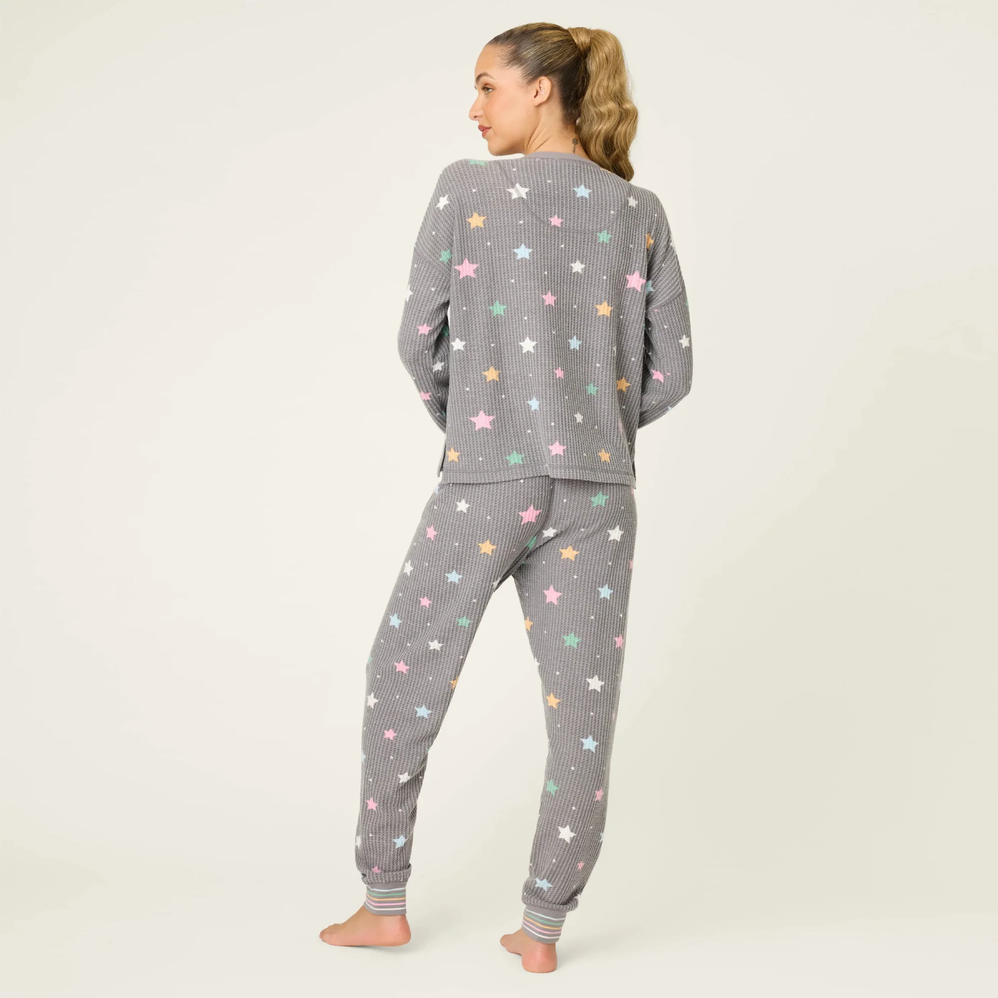 Ski Jammie Classics PJ Set (Charcoal) - Image 4