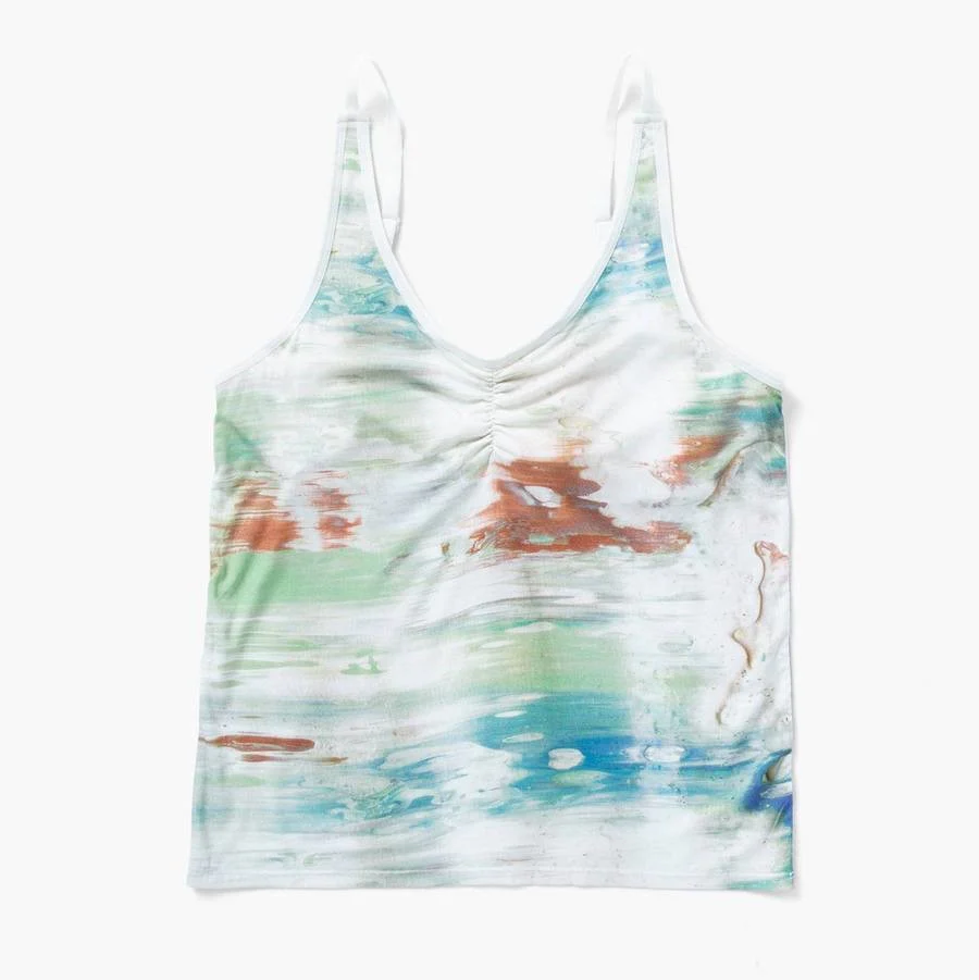 Sleep Tank (Abstract Ikat) - Image 3