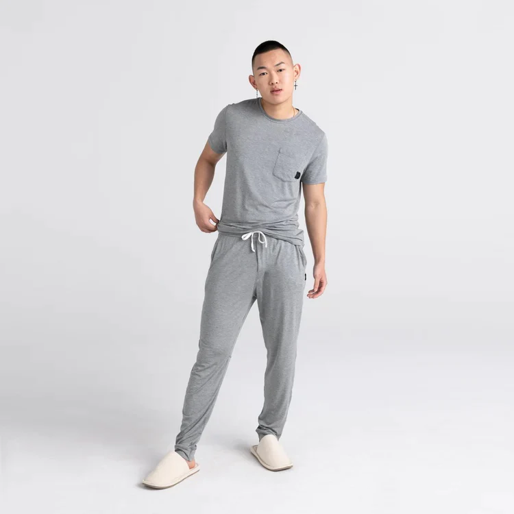 Sleepwalker Pocket Tee (Dark Grey Heather) - Image 3