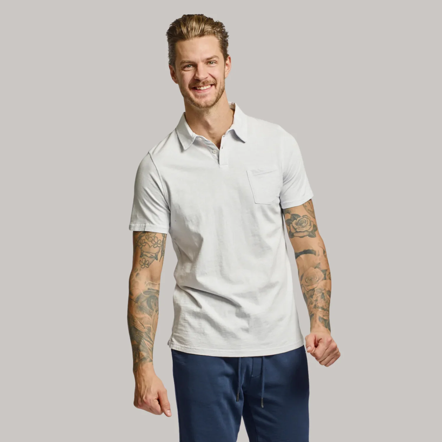Slub Cotton Polo