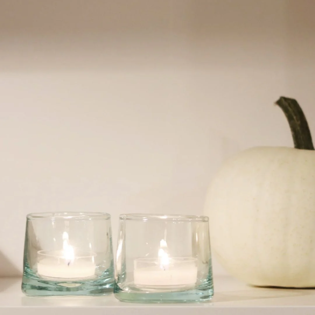 Small Candle Holder (Clear)