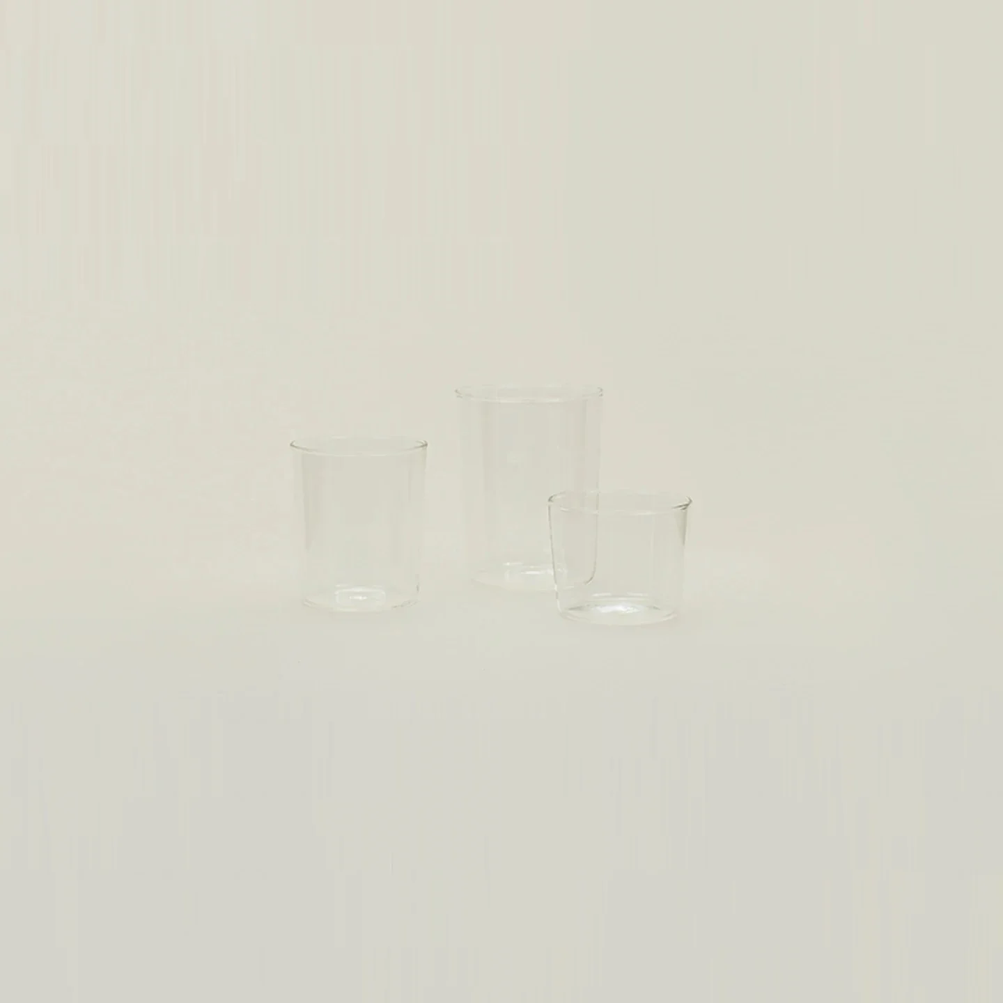 Small Essential Glassware Set of 4 (Clear)