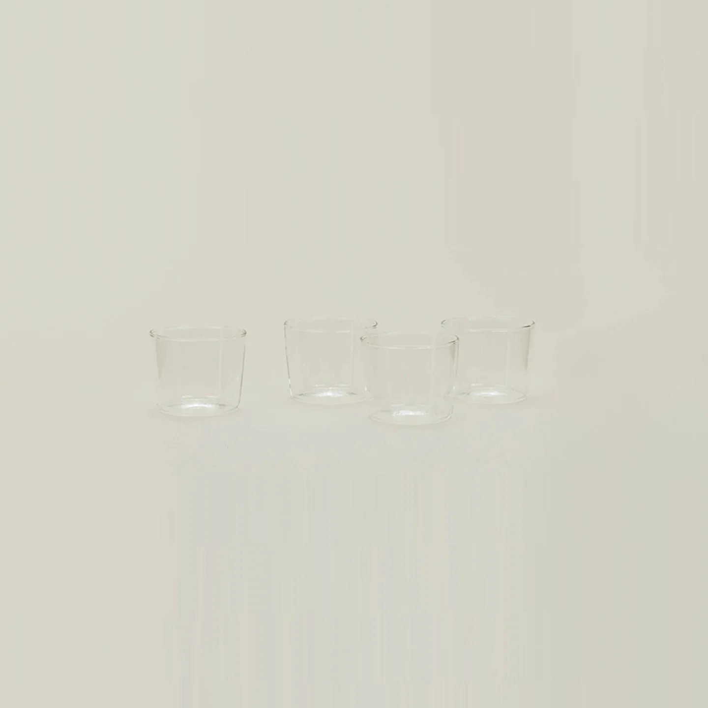 Small Essential Glassware Set of 4 (Clear) - Image 3