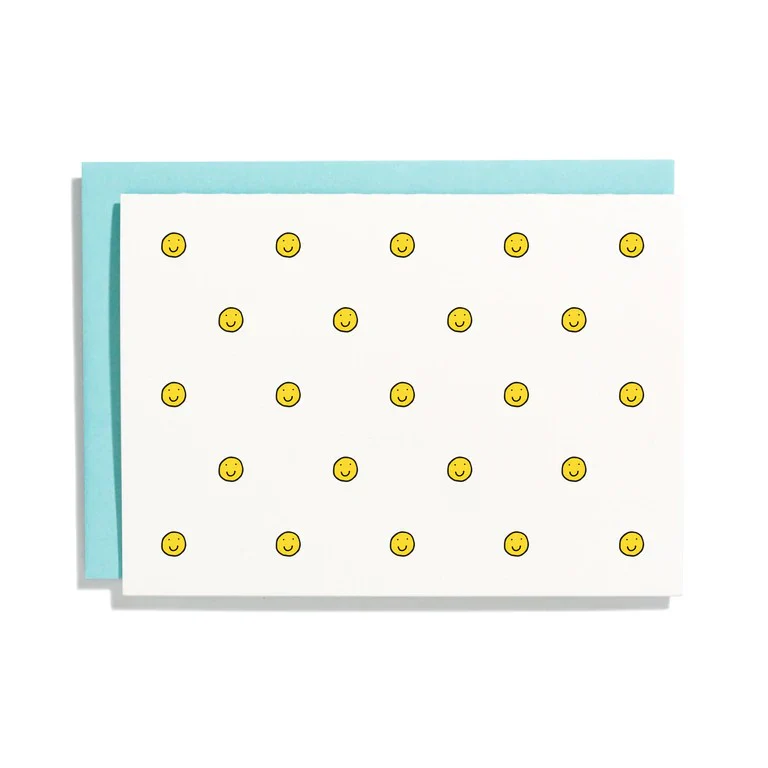 Smiley Face Pattern Cards (Boxed Set of 6)