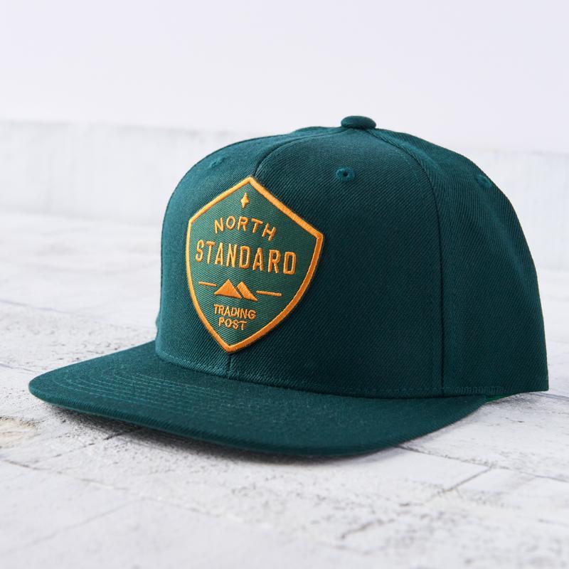 Snapback (Spruce + Gold Shield)