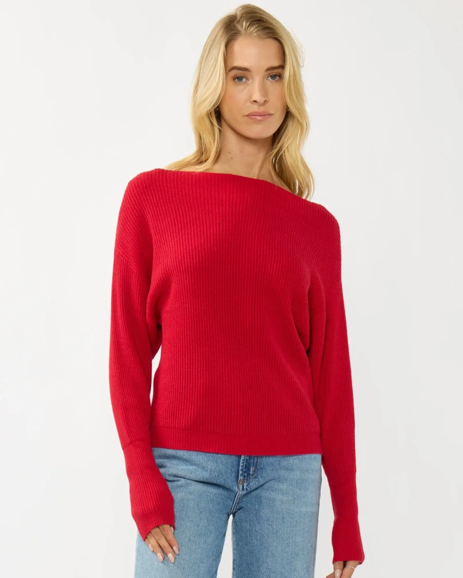 Snuggle Up Off Shoulder Sweater - Image 2