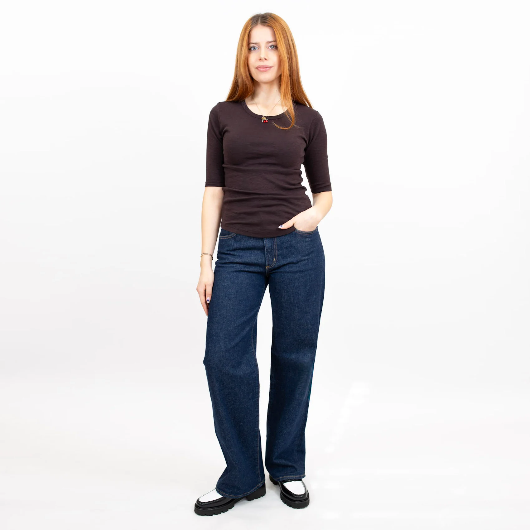 Sophie 3/4 Sleeve Tee - Image 2