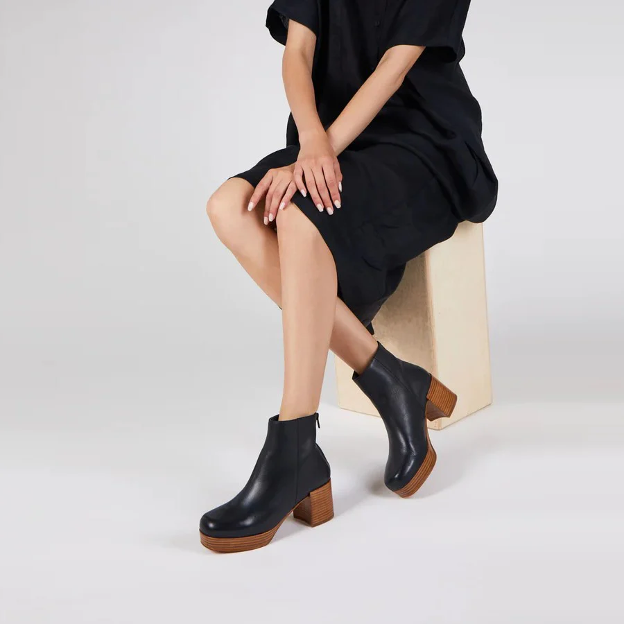 Speed Platform Boot (Black) - Image 3