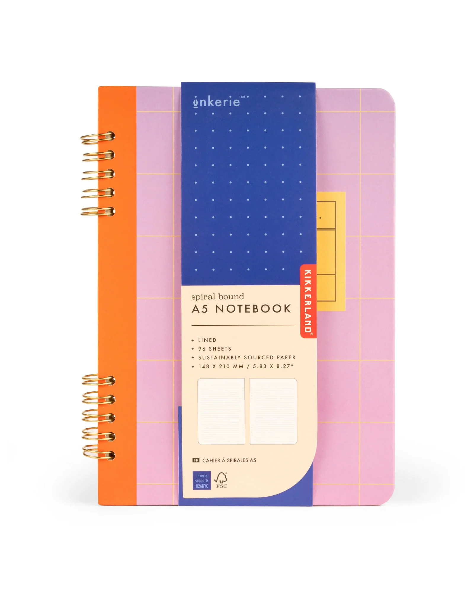Spiral Bound A5 Notebook