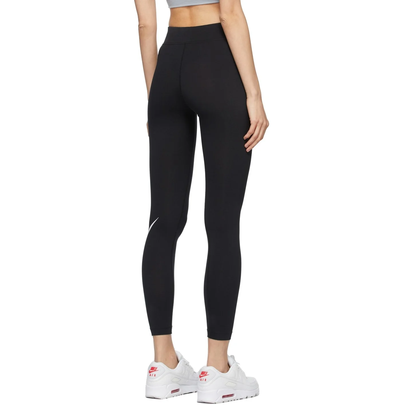Sportswear Essential Leggings Swoosh (Black) - Image 3