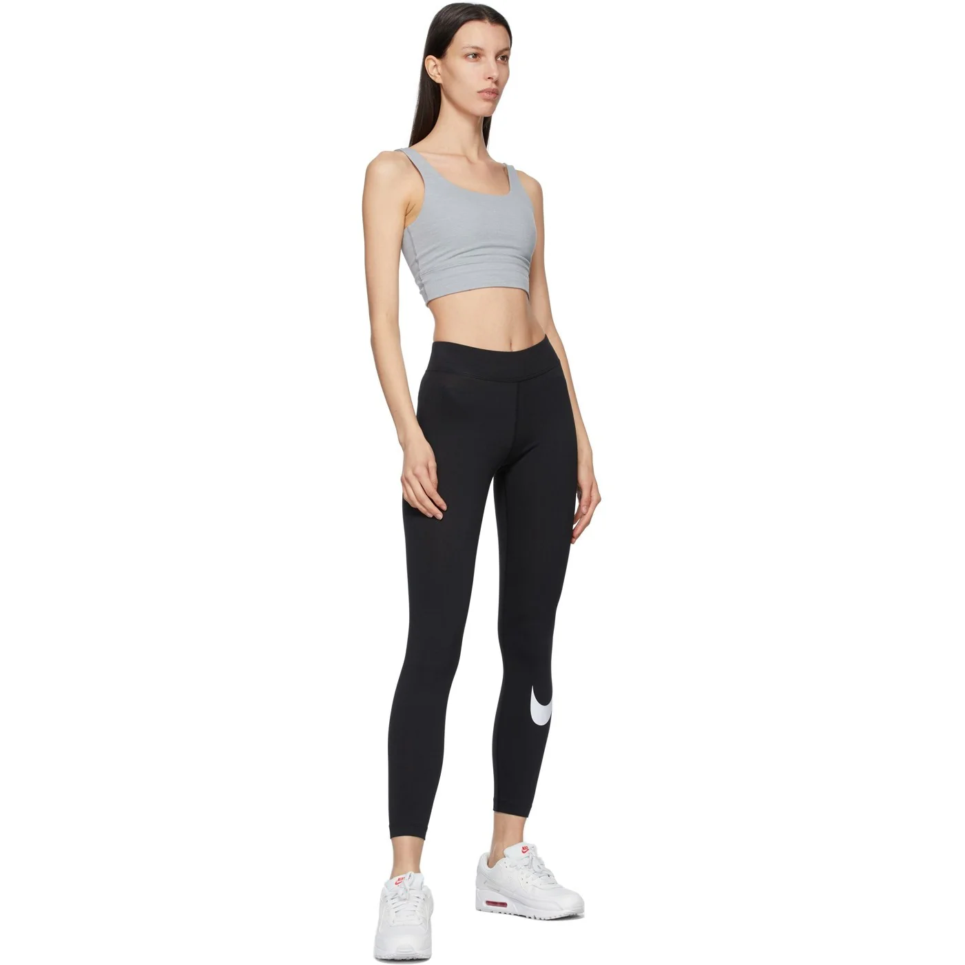 Sportswear Essential Leggings Swoosh (Black) - Image 4