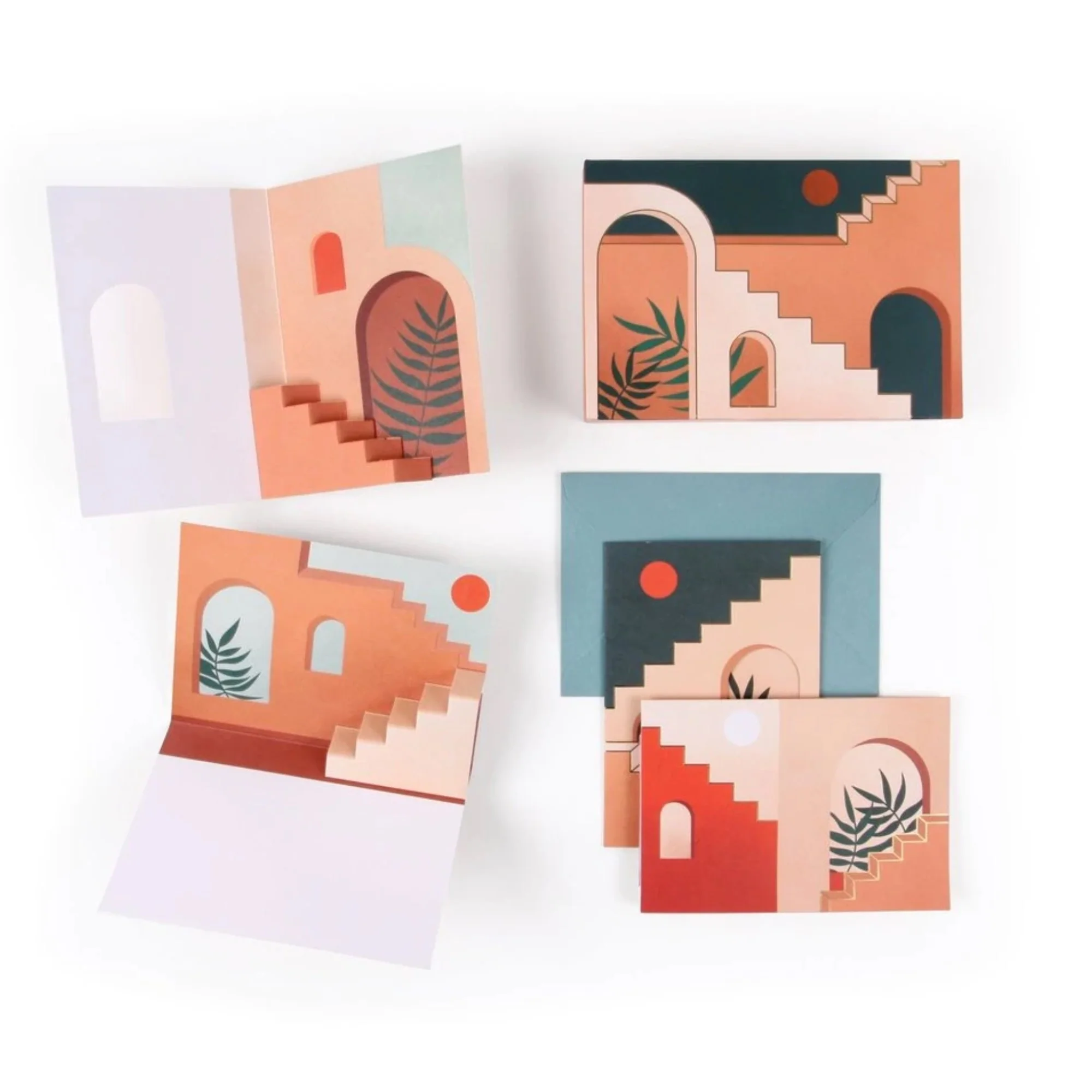 Staircases & Archways Cards Set of 8 - Image 2