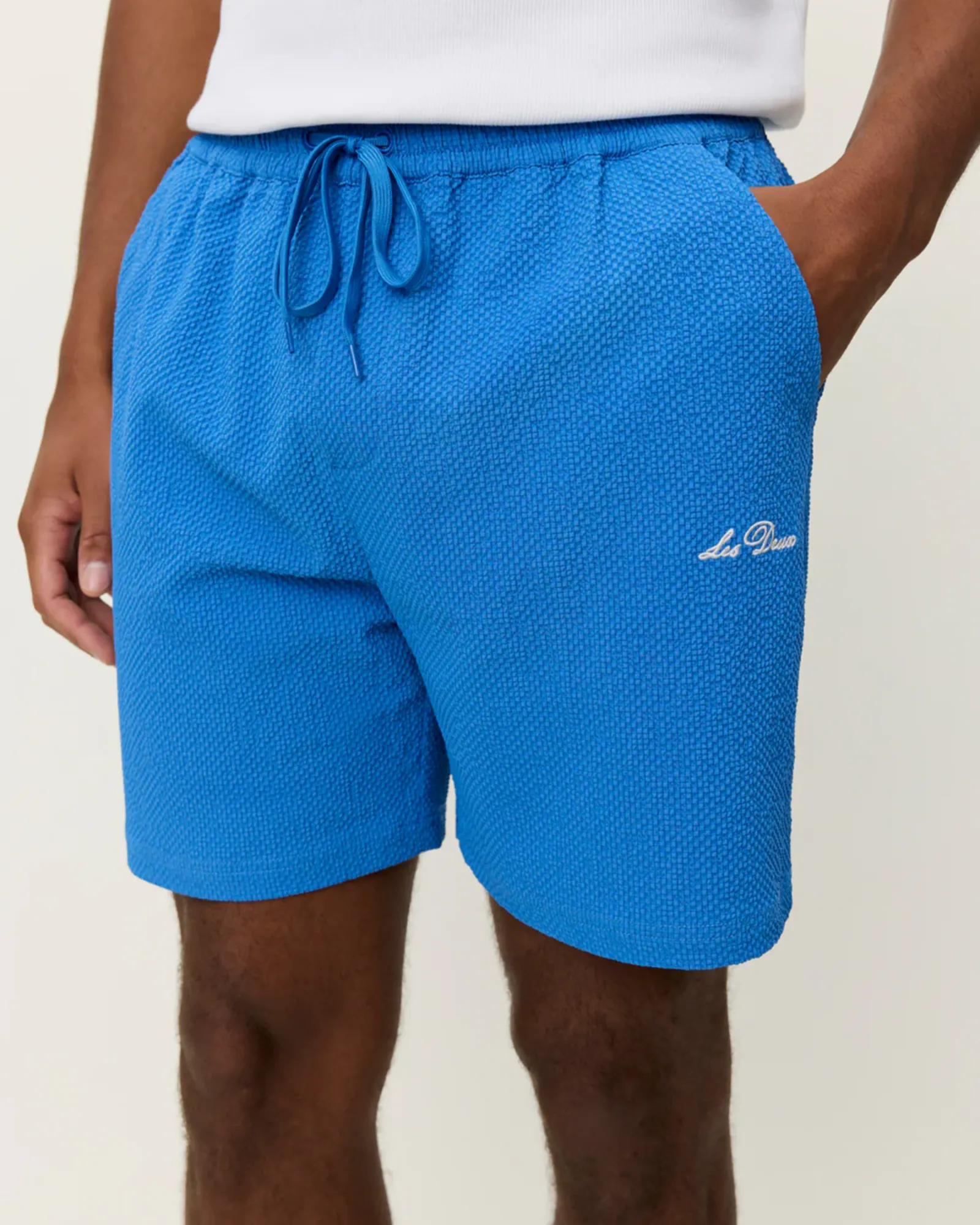 Stan Seersucker Swim Shorts - Image 22