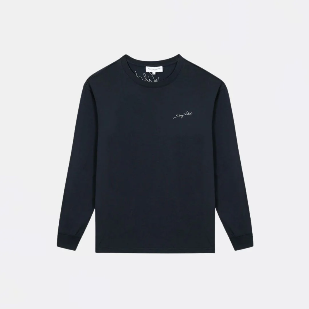 "Stay Wild Horse" Popincourt T-Shirt (Dark Navy)
