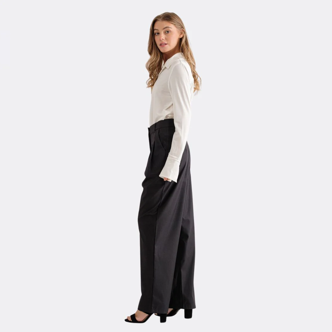 Stella Pants (Melange Grey) - Image 2