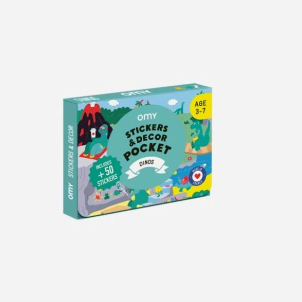 Stickers & Decor Pocket Games - Dinos