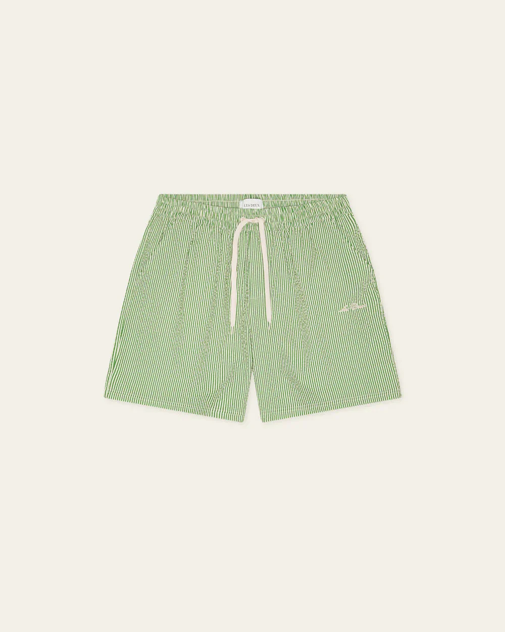 Stripe Seersucker Swim Shorts