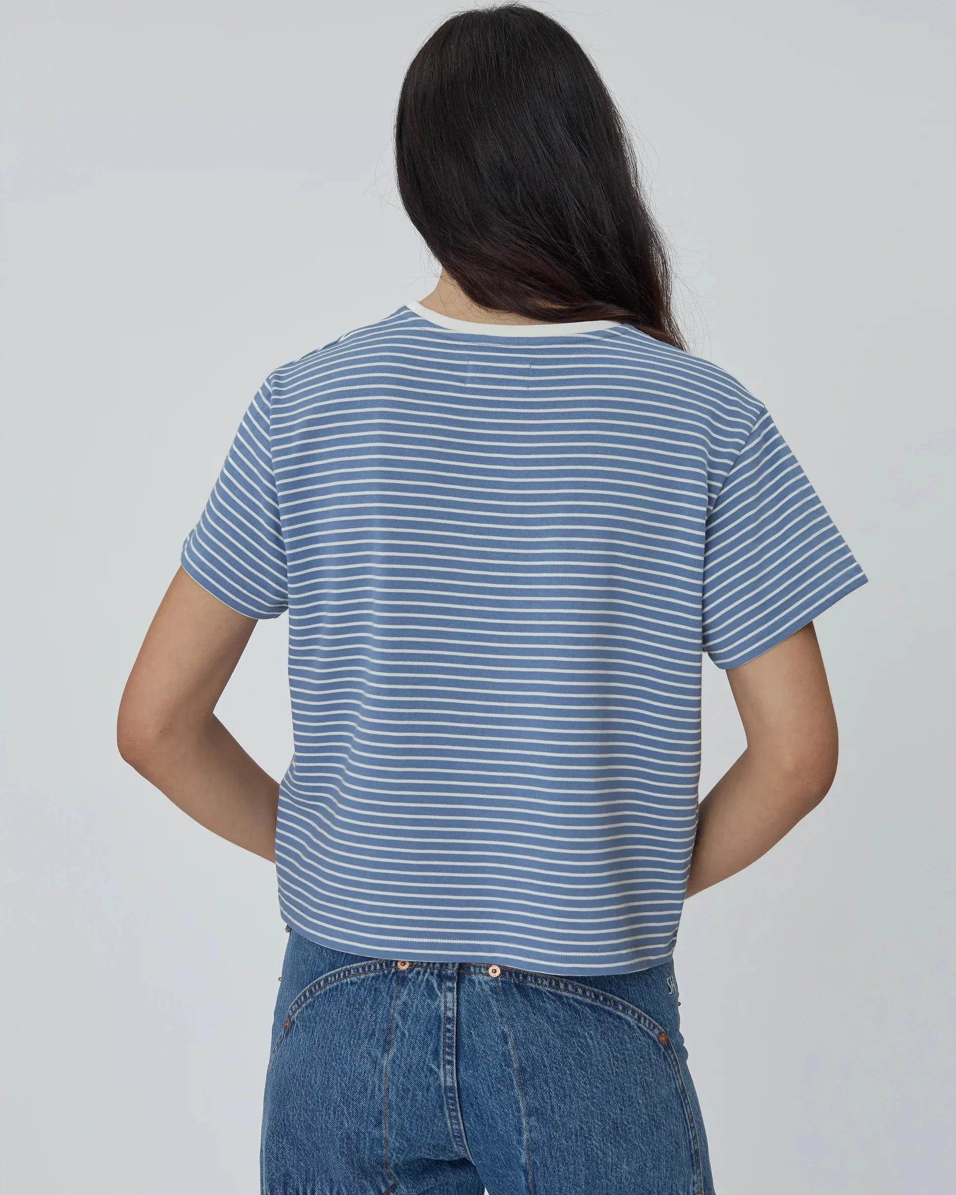 Stripe Tee (Blue) - Image 2