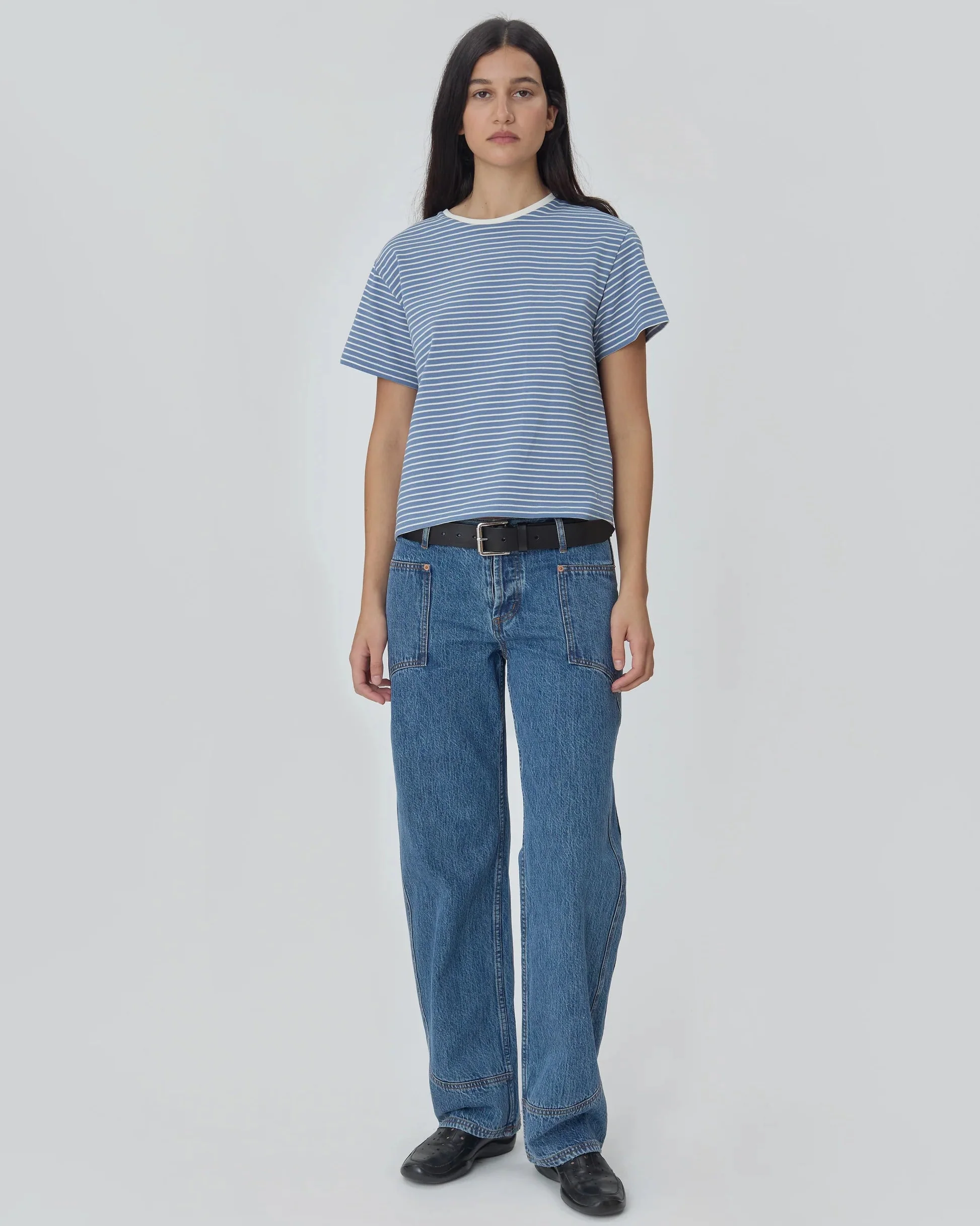 Stripe Tee (Blue) - Image 3